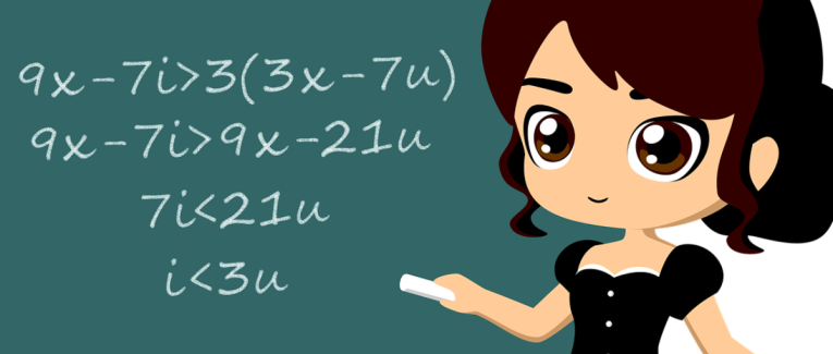 LA PROF DE MATHS