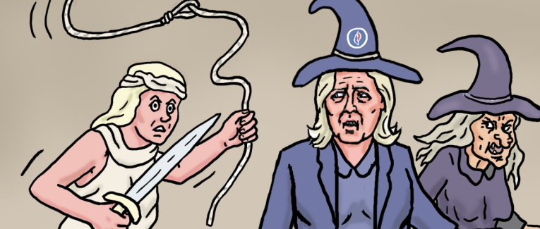Marine Le Pen et sa chasse aux sorcières