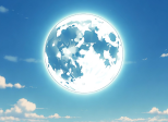 Le retour de la lune en plein jour