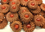 Biscuits pochés au cacao avec des jaunes d'oeufs - Recette en vidéo