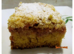 Carrés moelleux aux fraises avec streusel