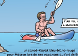 les vacances 2023 de Macron au fort de Brégançon