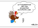Certaines n'apprécient pas thanksgiving