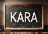 1. Pourquoi "KARA" ?