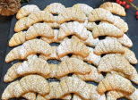Croissants de lune aux noisettes (bredele) - Recette en vidéo
