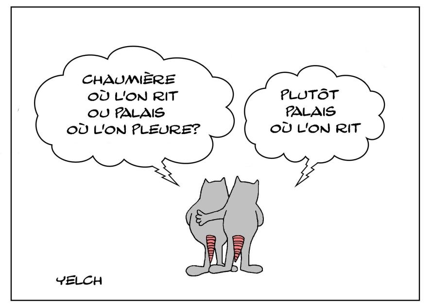 Chaumière ou palais