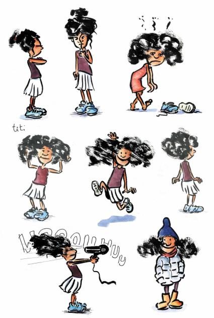 Jennah 4 ans : Personnage de BD