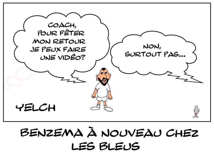 Warning , Benzema is back...