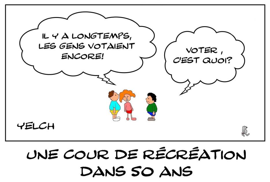 Le vote dans 50 ans?