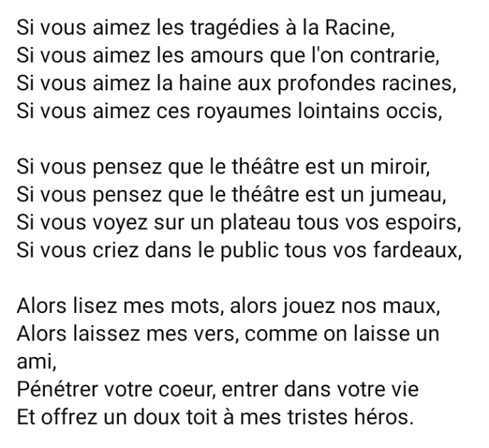 Soutenez mon projet théâtral 💪💪