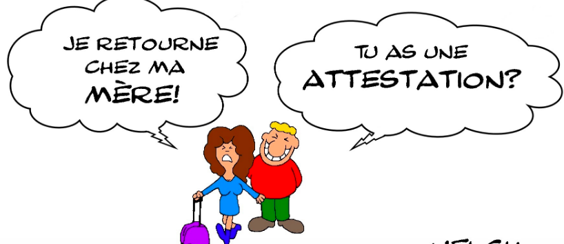 scène de ménage et confinement