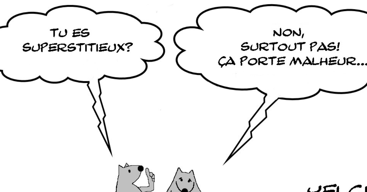 Superstitieux