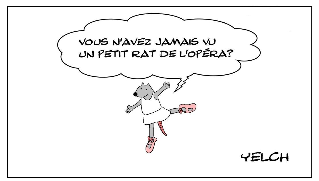 Le rat qui faisait des entrechats