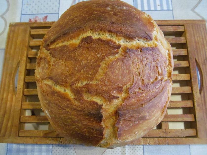 Pain cuit en cocotte - recette facile en vidéo