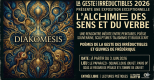 EXPOSITION ÉVÉNEMENT DIAKOMESIS : L'ALCHIMIE DES SENS ET DU VERBE à partir du 3 Juin 2026 à 21h