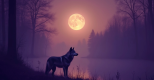 Lune fauve ...