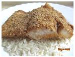 Filets de perche au four au parmesan et paprika