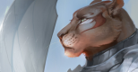 Character design - L'artiste de la savane