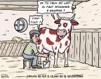 Moins de lait dans les biberons !