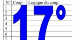 17° diagosudoku, avec la solution du seizième 