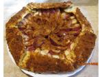 Tarte rustique aux nectarines et spéculoos