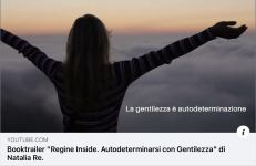 Il booktrailer del mio libro REGINE INSIDE. AUTODETERMINARSI CON GENTILEZZA.