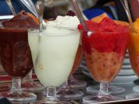 Le Granité à la Fraise.