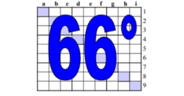 66° diagosudoku, avec la solution du soixante-cinquième