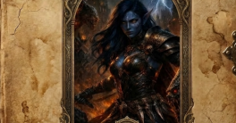 Ilaria - Cheffe de Guerre des Elfes Noirs