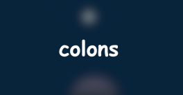 le temps d'avance des colons