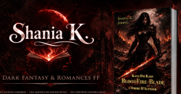 Ydriss Épéiste des Sœurs LyrinnesShania K. Autrice de dark fantasy et de romances FxF.