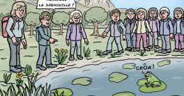 balade au bord d'un lac