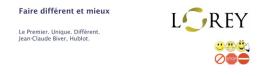 FAIRE DIFFÉRENT ET MIEUX