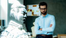 L'adepte de Sun Tzu : ce crétin malfaisant.