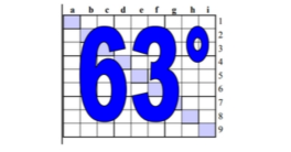 63° diagosudoku, avec la solution du soixante-deuxième