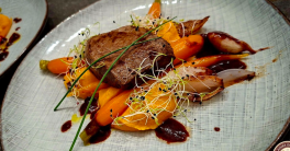 Pavé de bœuf aux légumes d'automne