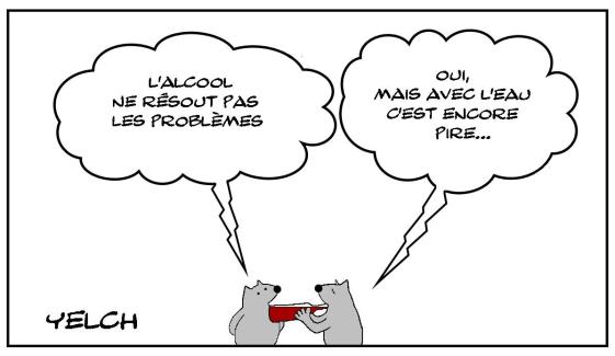 L'alcool ne résout pas les problèmes