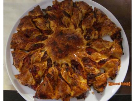 Tarte soleil façon pizza