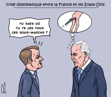 Biden et Macron ne sont plus copains