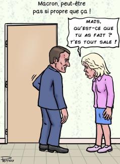 Macron, peut-être pas si propre que ça !