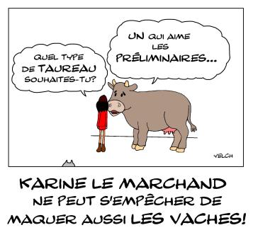 L'amour est directement dans le pré