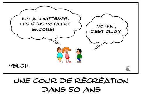 Le vote dans 50 ans?