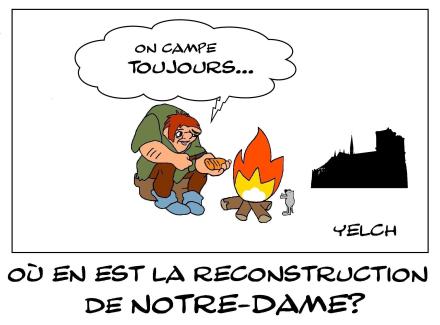 Où en est la reconstruction de Notre-Dame ? 