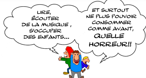LA PANIQUE DU CONFINEMENT