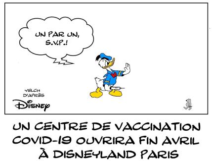 La vaccination chez Disney