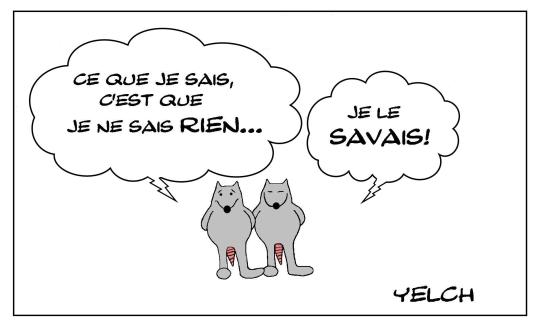 Je savais que tu savais que tu ne savais rien