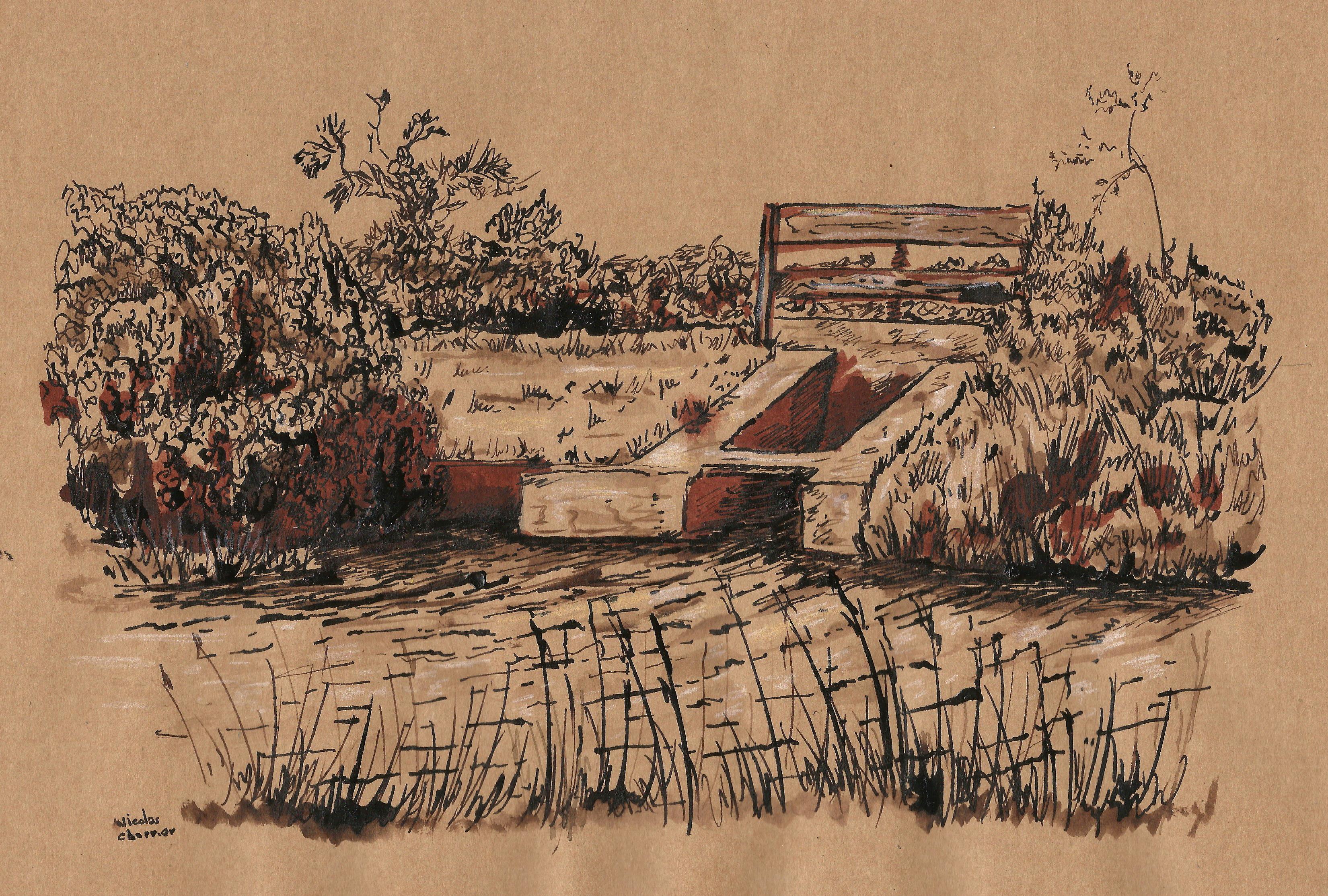 Ecluse à Audenge (Gironde)
