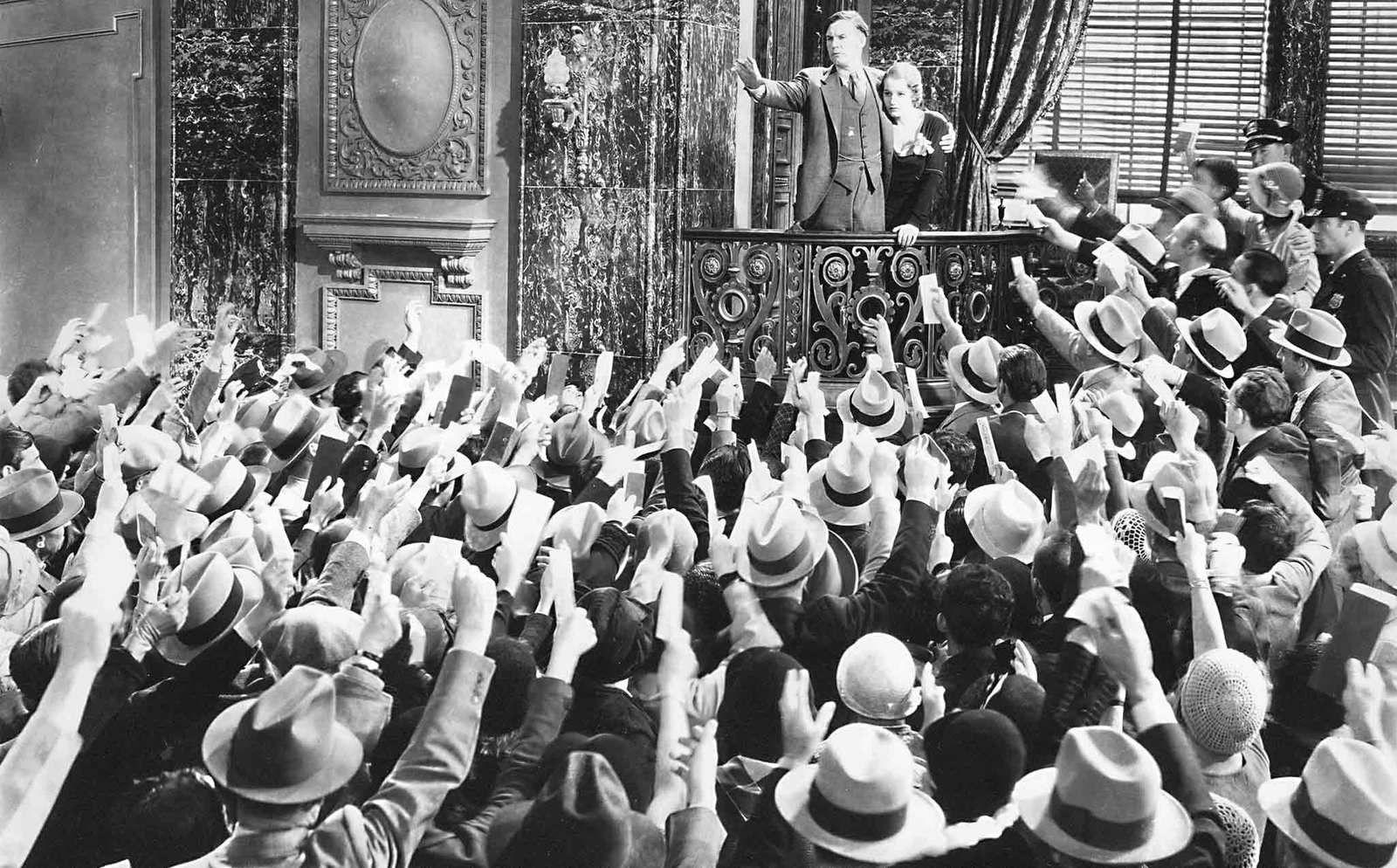 La Ruée (American Madness, Frank Capra, 1932)