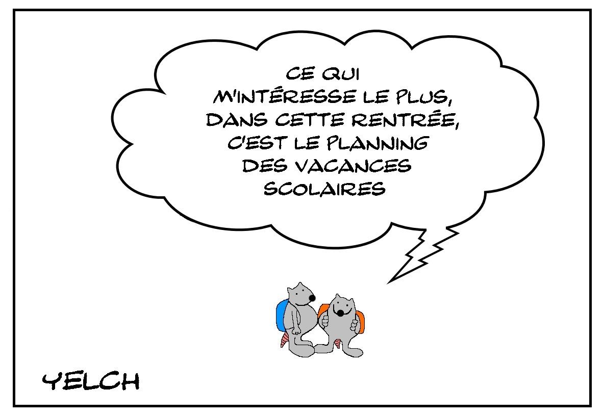 Rentrée scolaire des ratons