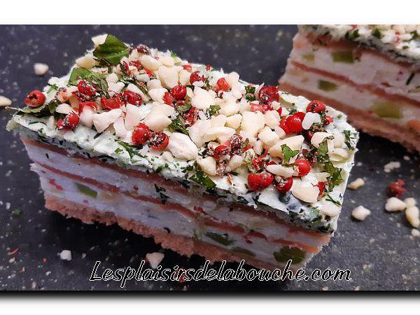 Mille-feuilles fraicheur.